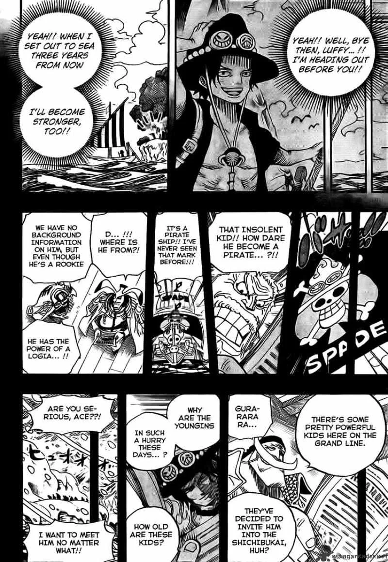 One Piece Chapter 552 page 4