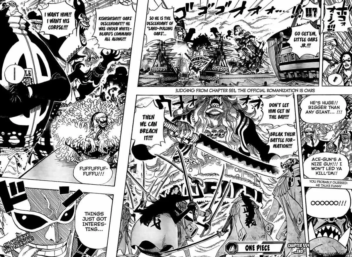 One Piece Chapter 554 page 8