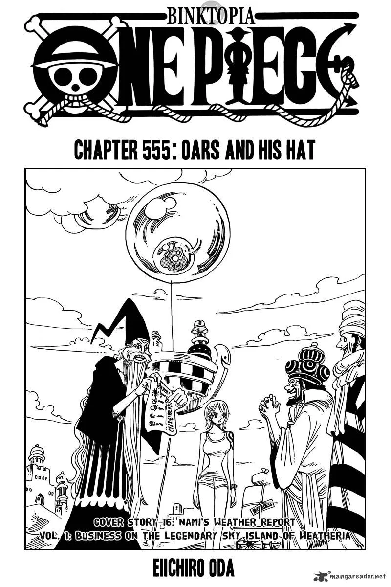 One Piece Chapter 555 page 1