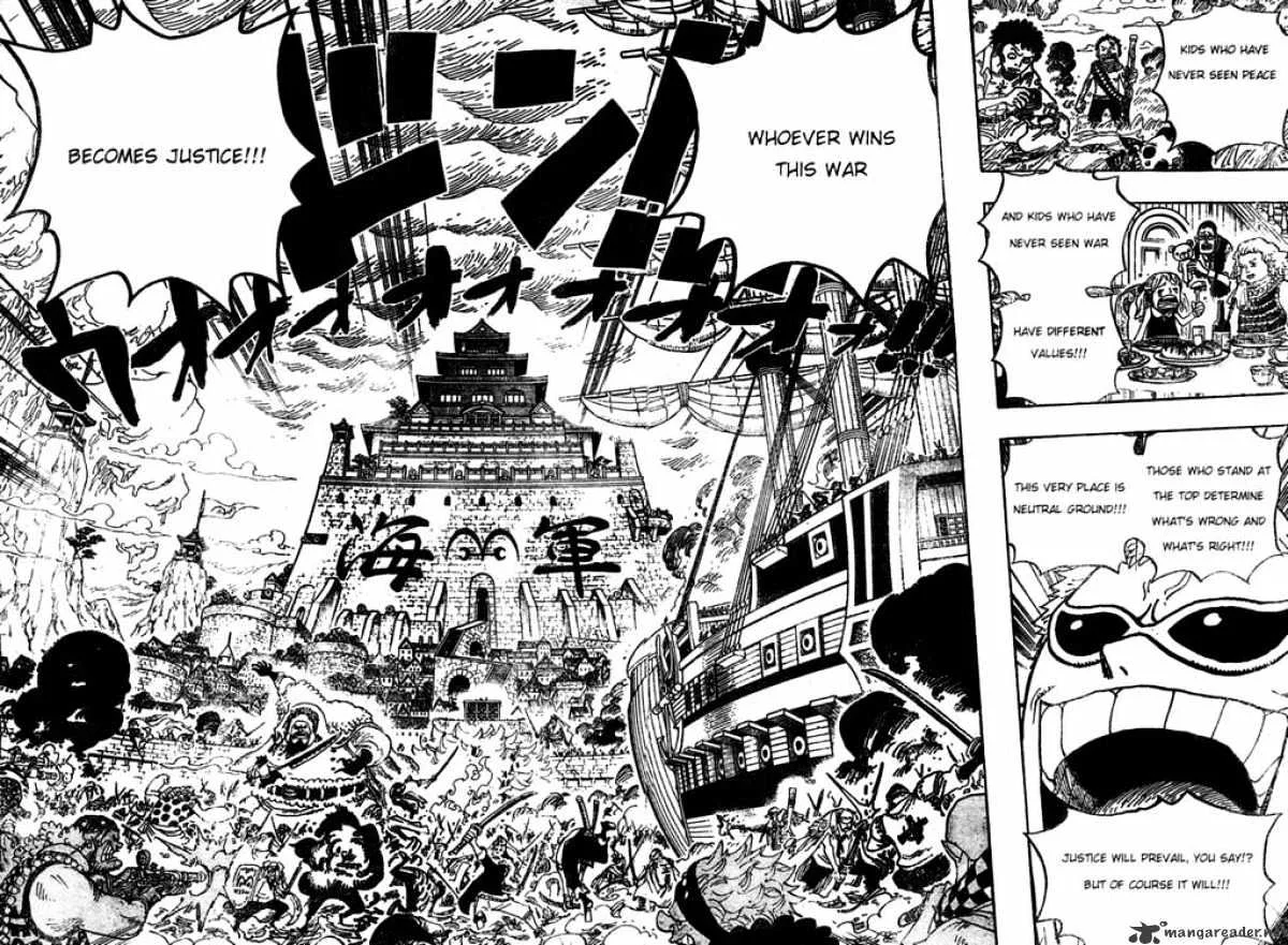 One Piece Chapter 556 page 8