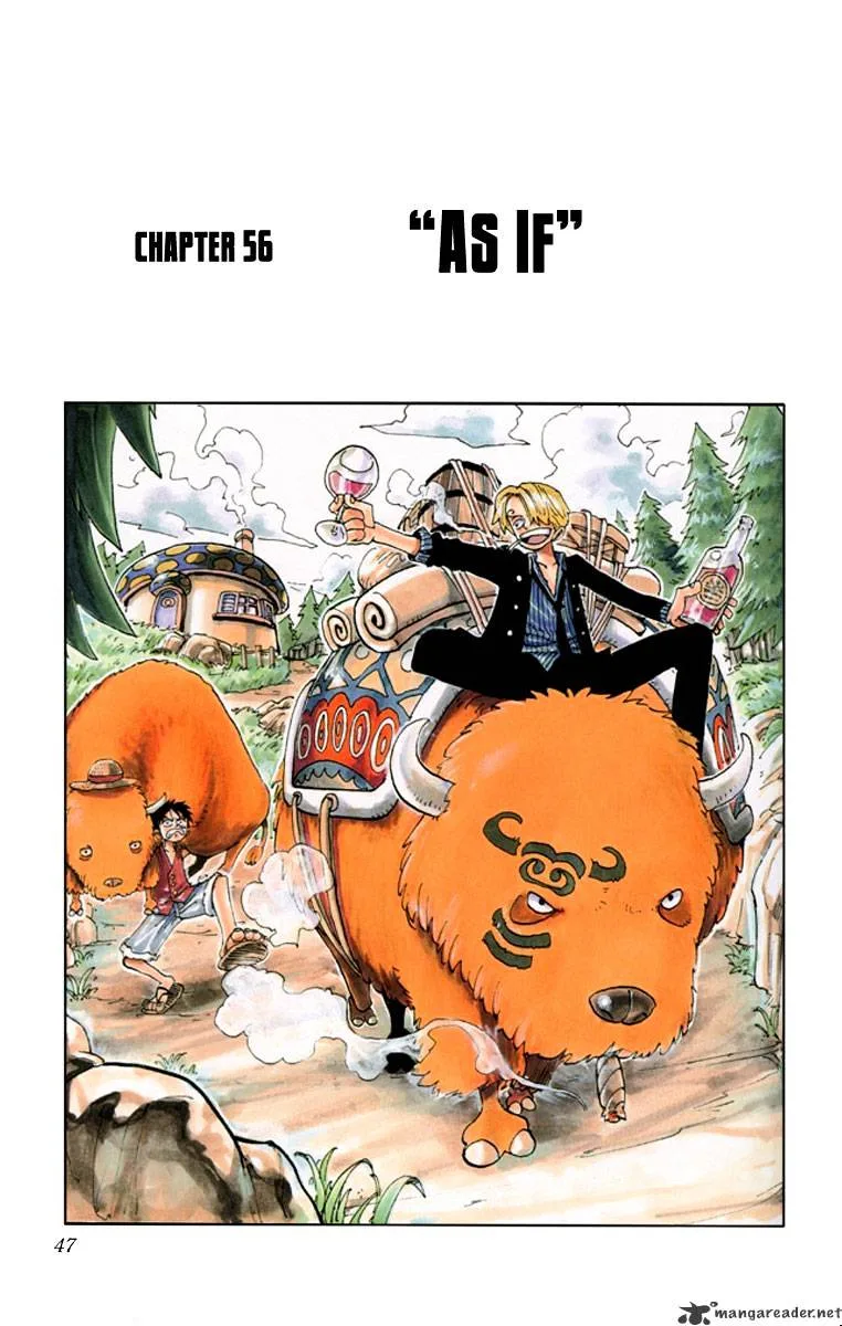One Piece Chapter 56 page 1