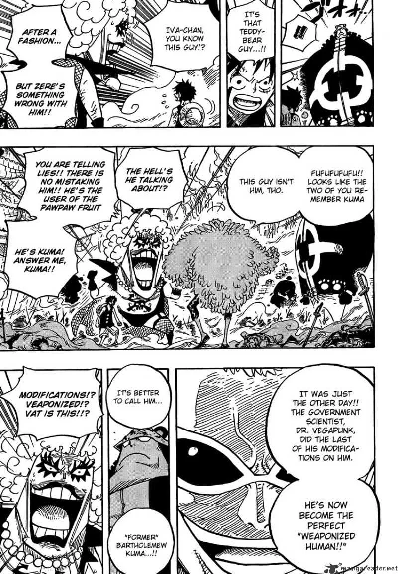 One Piece Chapter 560 page 5