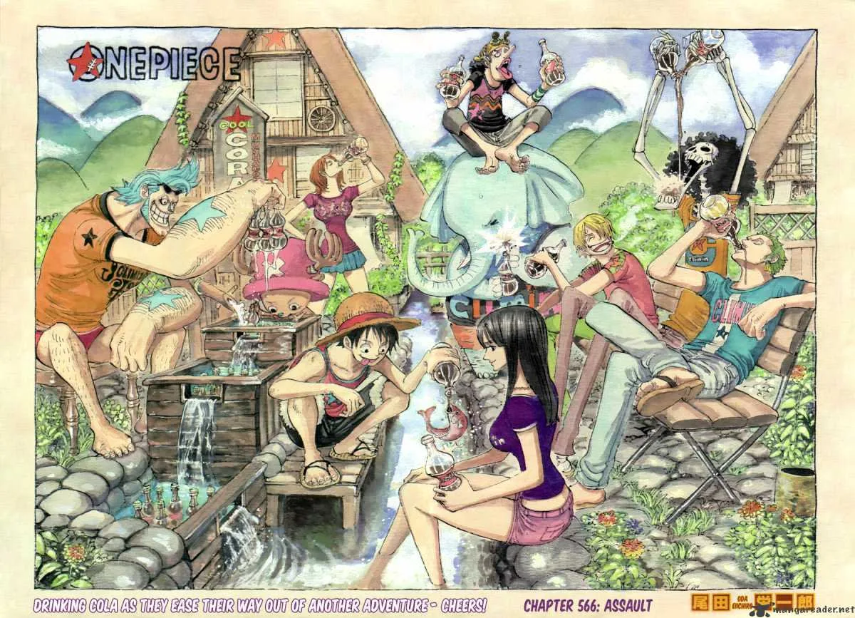 One Piece Chapter 566 page 3