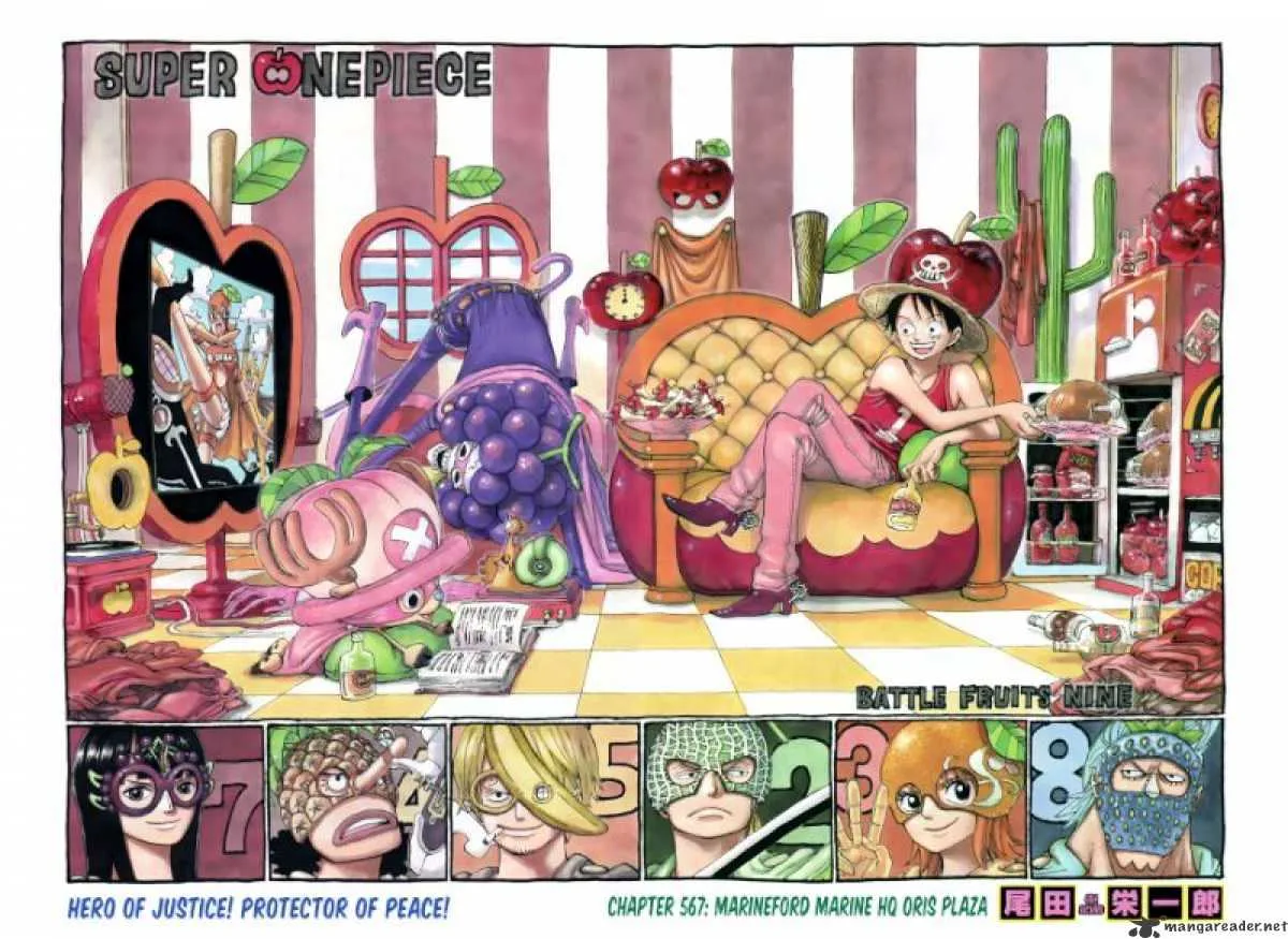 One Piece Chapter 567 page 3