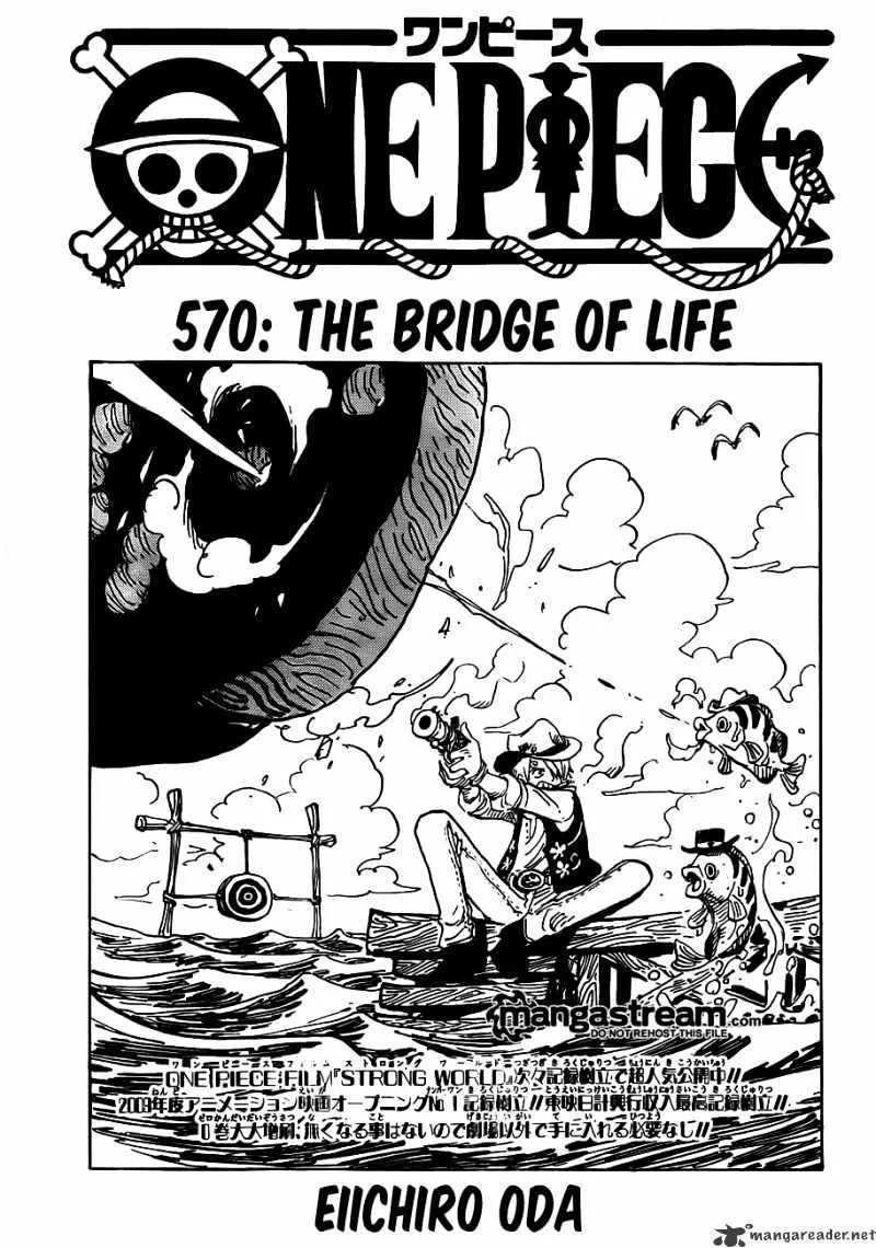 One Piece Chapter 570 page 1