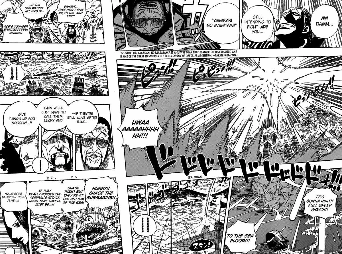 One Piece Chapter 580 page 6