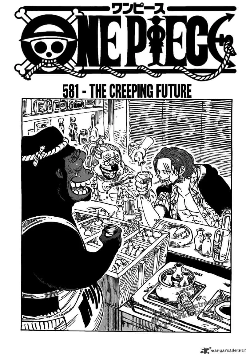 One Piece Chapter 581 page 1