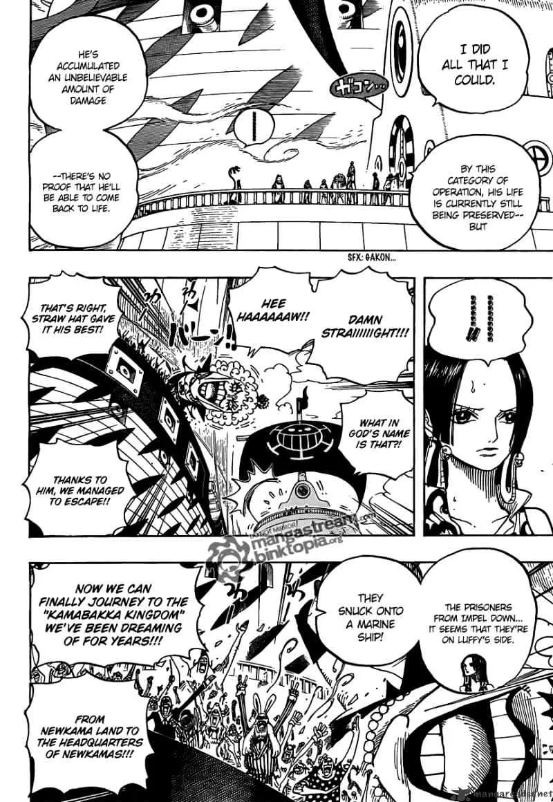 One Piece Chapter 581 page 10