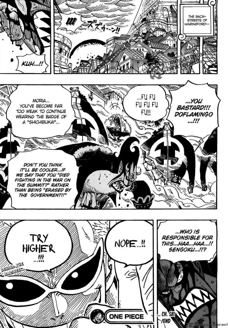 One Piece Chapter 581 page 17