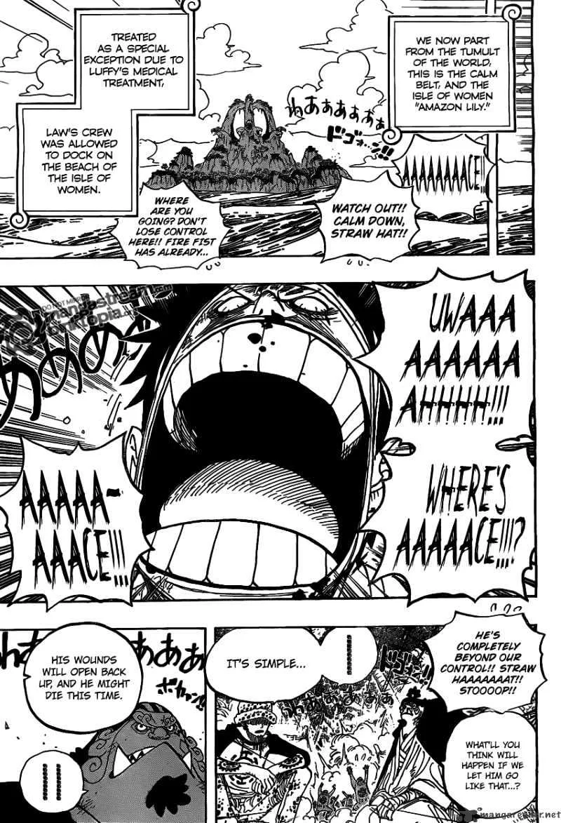 One Piece Chapter 582 page 5