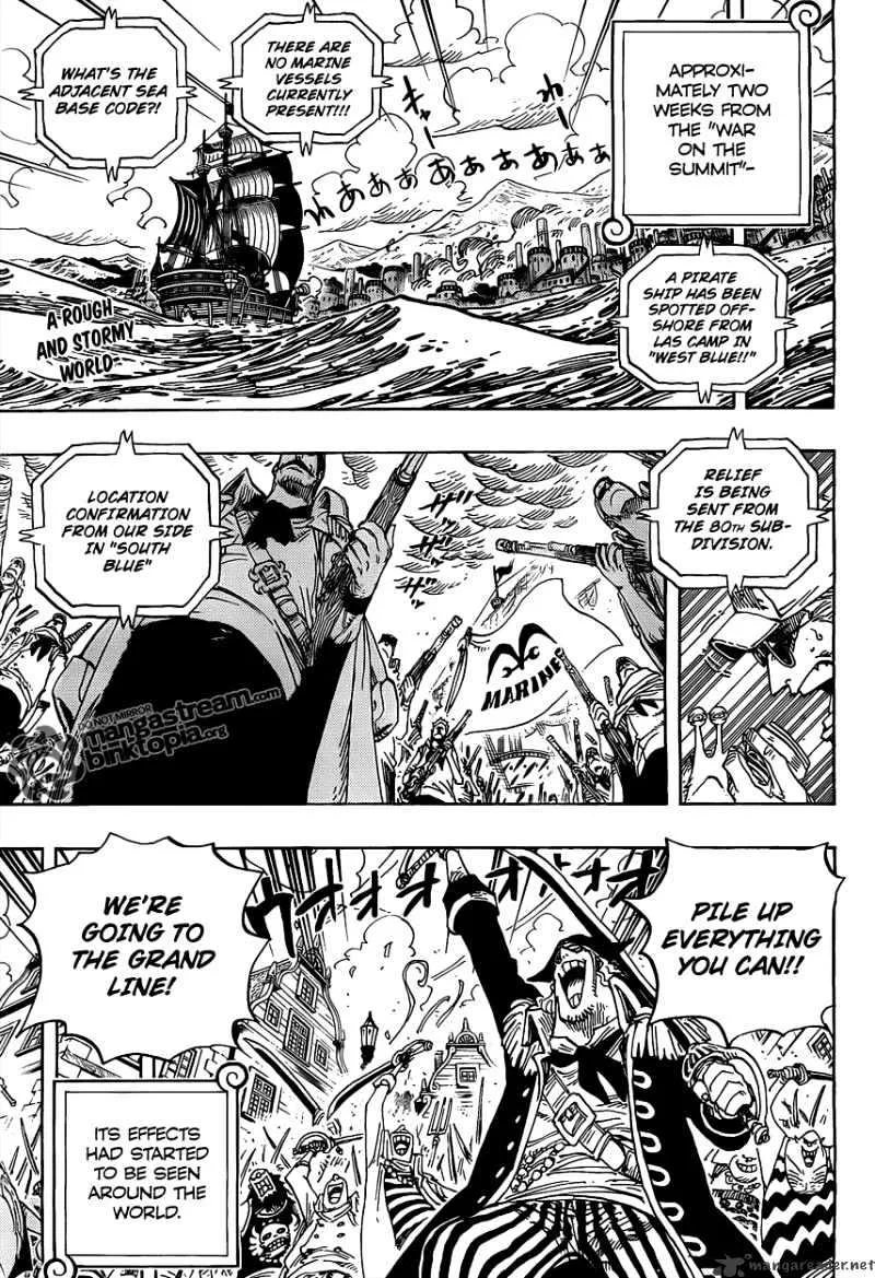 One Piece Chapter 582 page 3