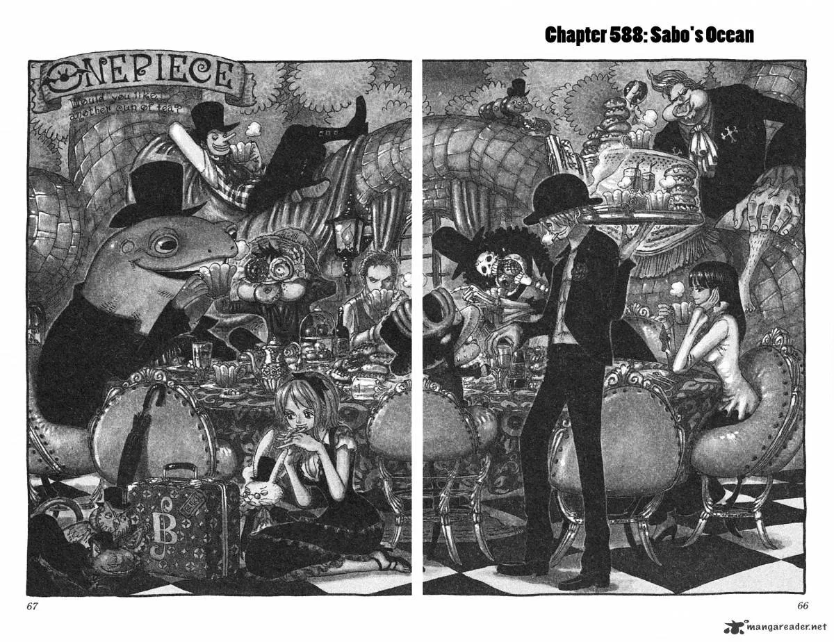 One Piece Chapter 588 page 2