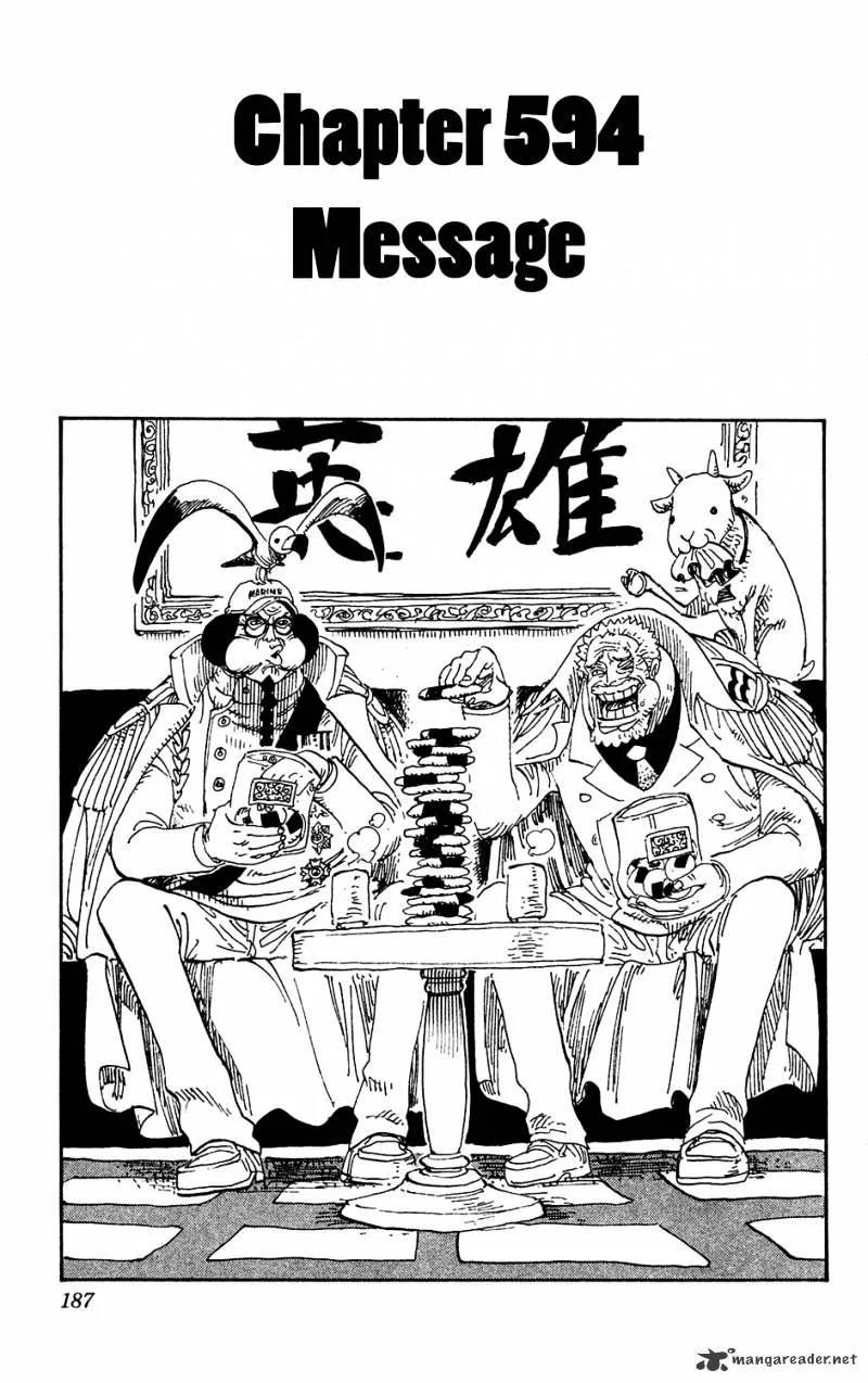 One Piece Chapter 594 page 1