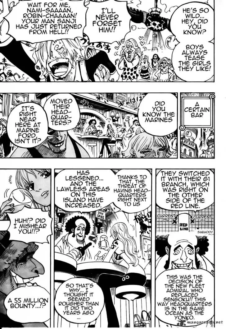 One Piece Chapter 598 page 9