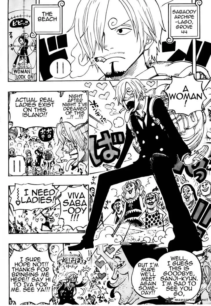 One Piece Chapter 598 page 8