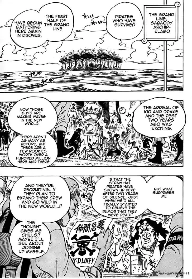 One Piece Chapter 598 page 5