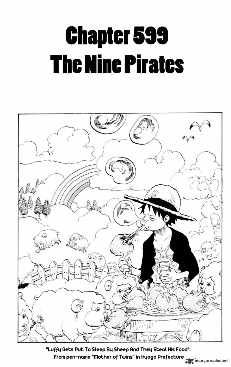 One Piece Chapter 599 page 1