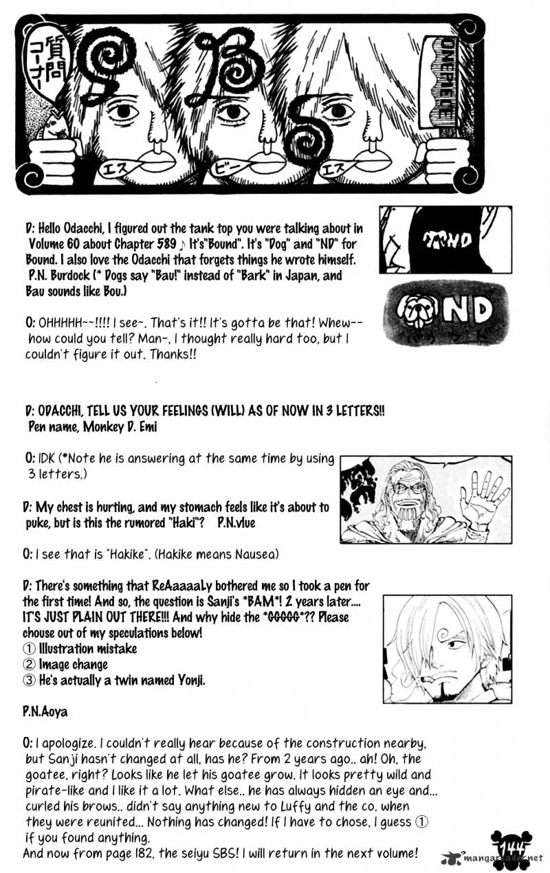 One Piece Chapter 600 page 19