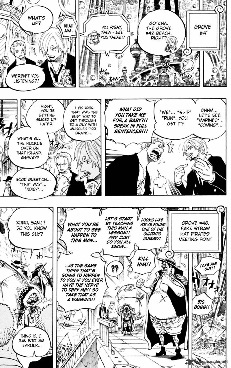One Piece Chapter 601 page 3
