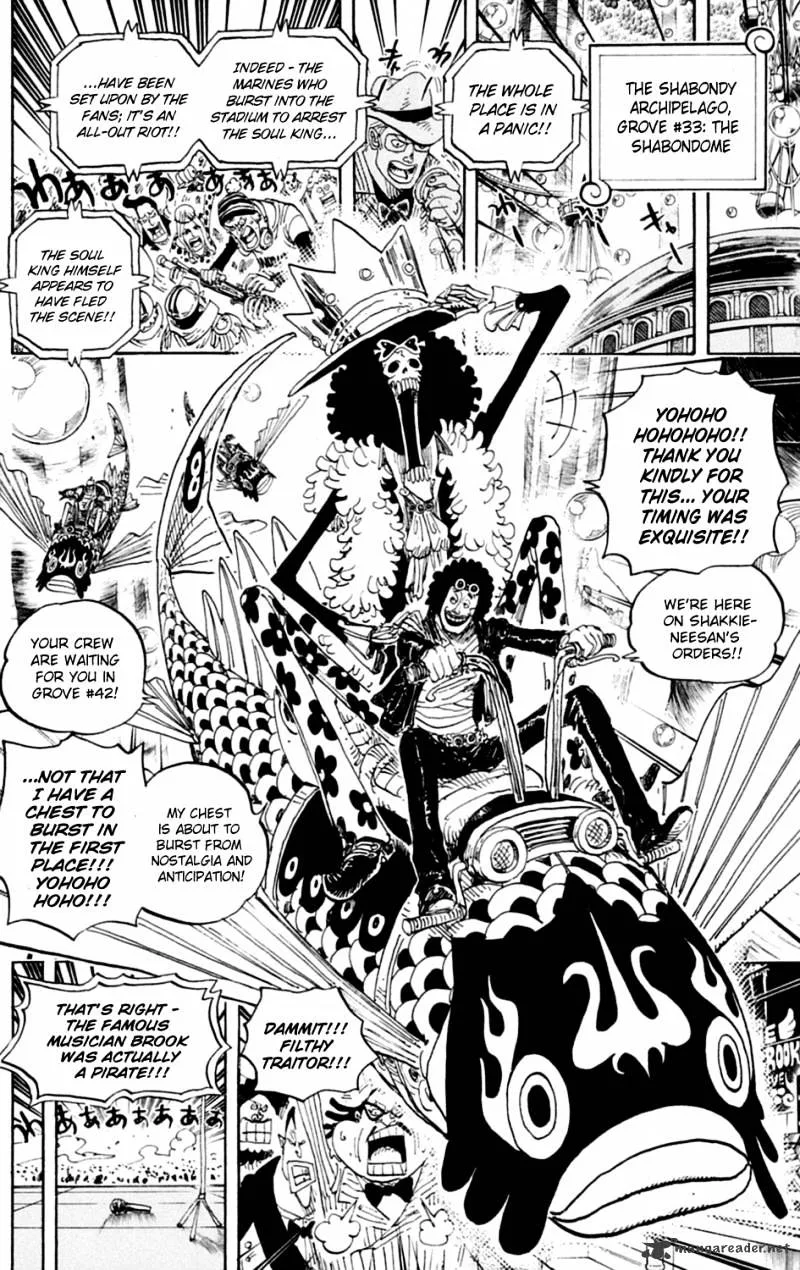 One Piece Chapter 601 page 2