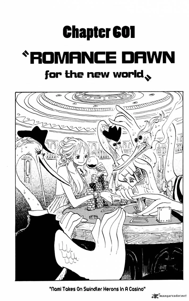 One Piece Chapter 601 page 1