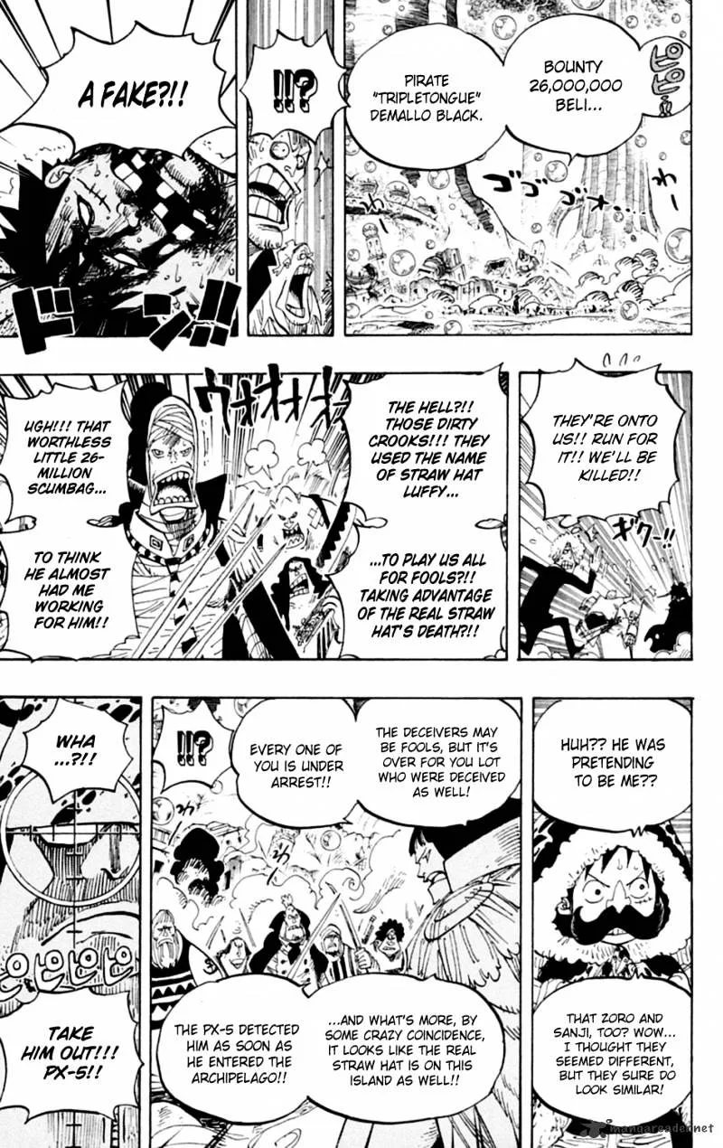 One Piece Chapter 601 page 10