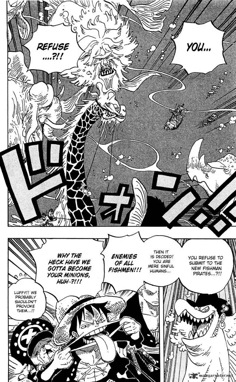 One Piece Chapter 608 page 2