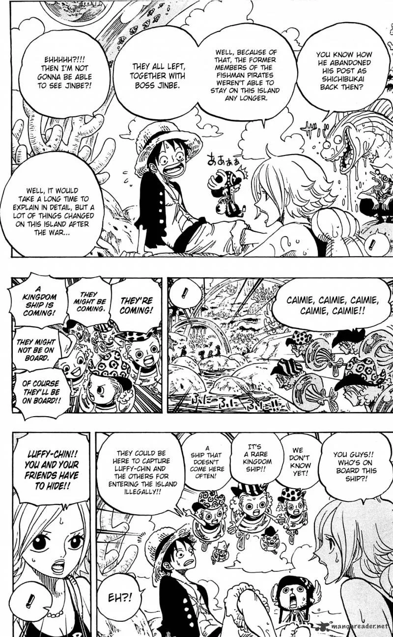One Piece Chapter 609 page 6