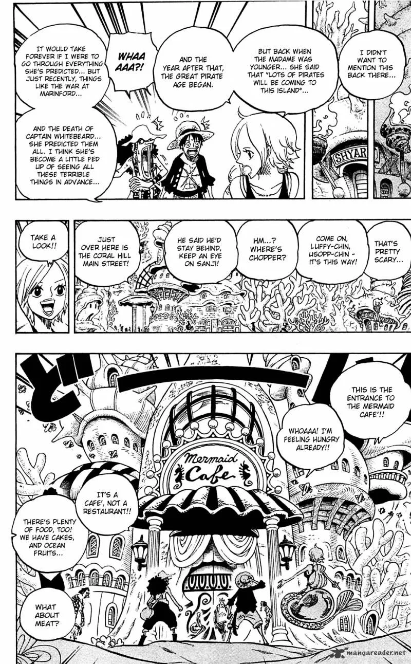 One Piece Chapter 610 page 8