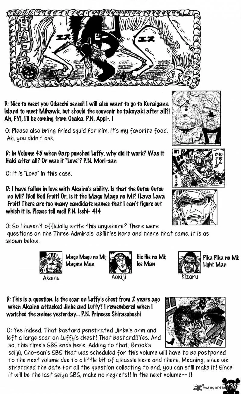 One Piece Chapter 610 page 16