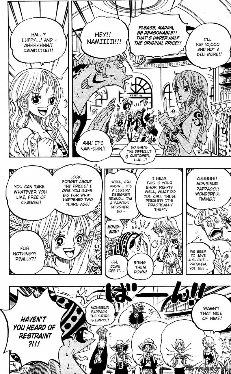 One Piece Chapter 611 page 7