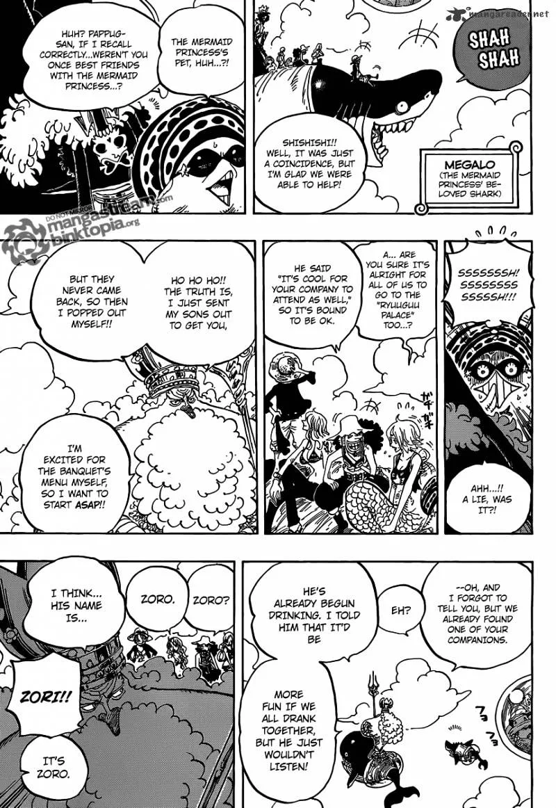 One Piece Chapter 612 page 9