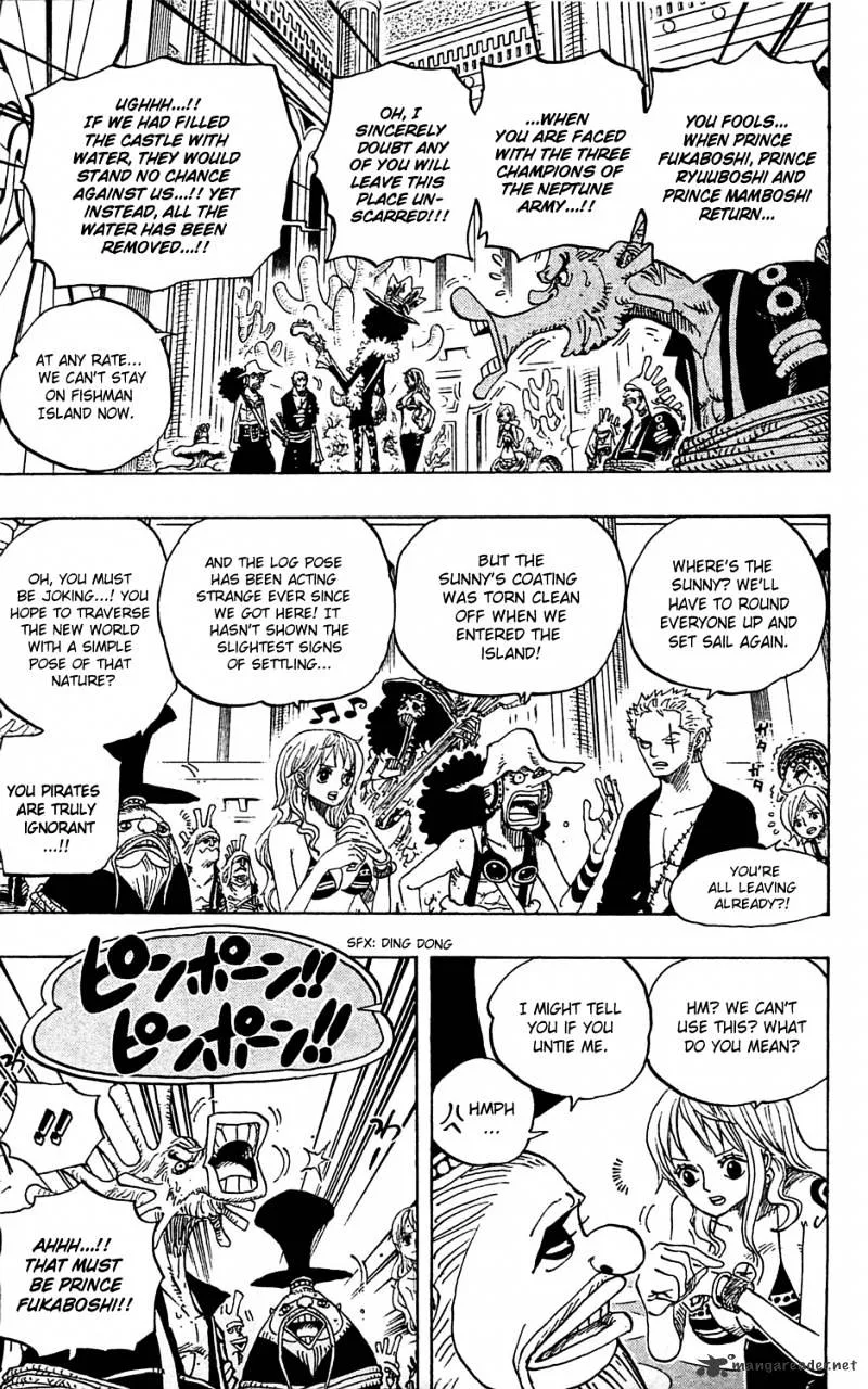 One Piece Chapter 614 page 4