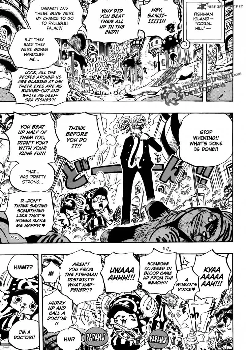 One Piece Chapter 615 page 5