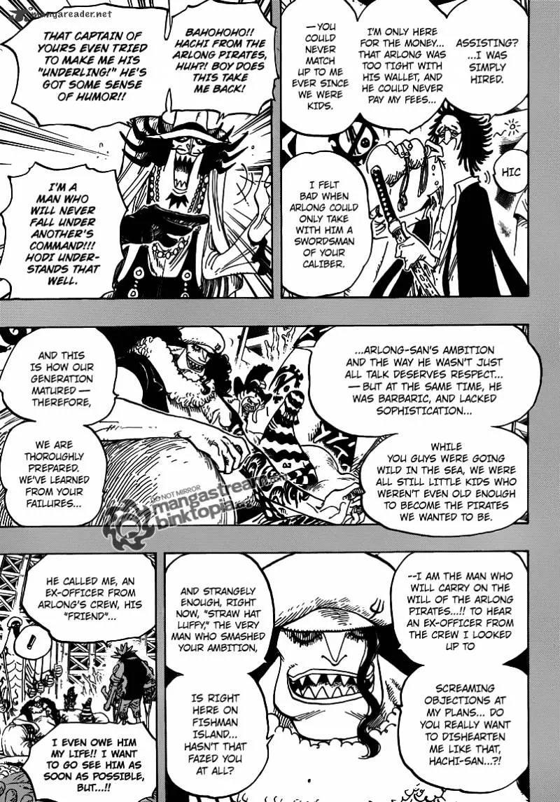 One Piece Chapter 615 page 9