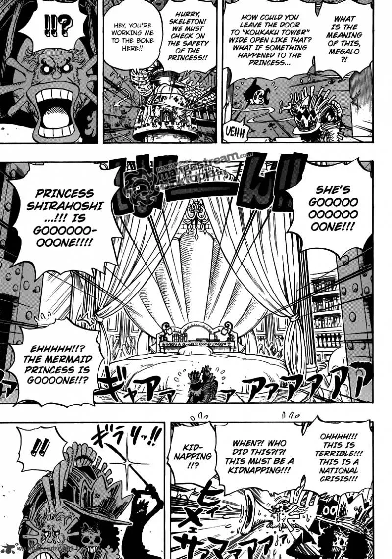One Piece Chapter 615 page 3