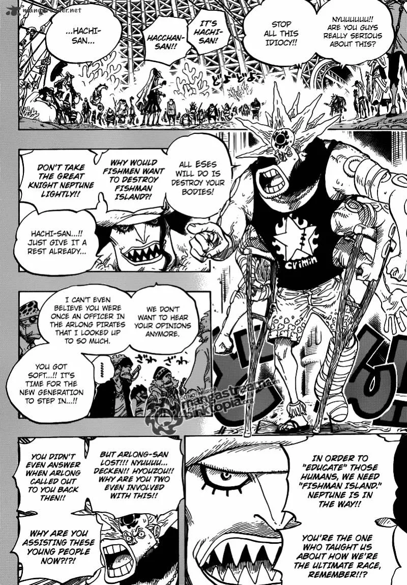 One Piece Chapter 615 page 8