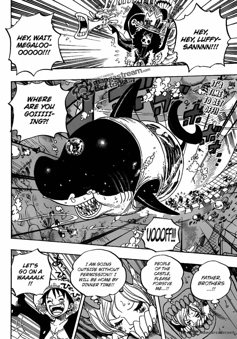 One Piece Chapter 615 page 2