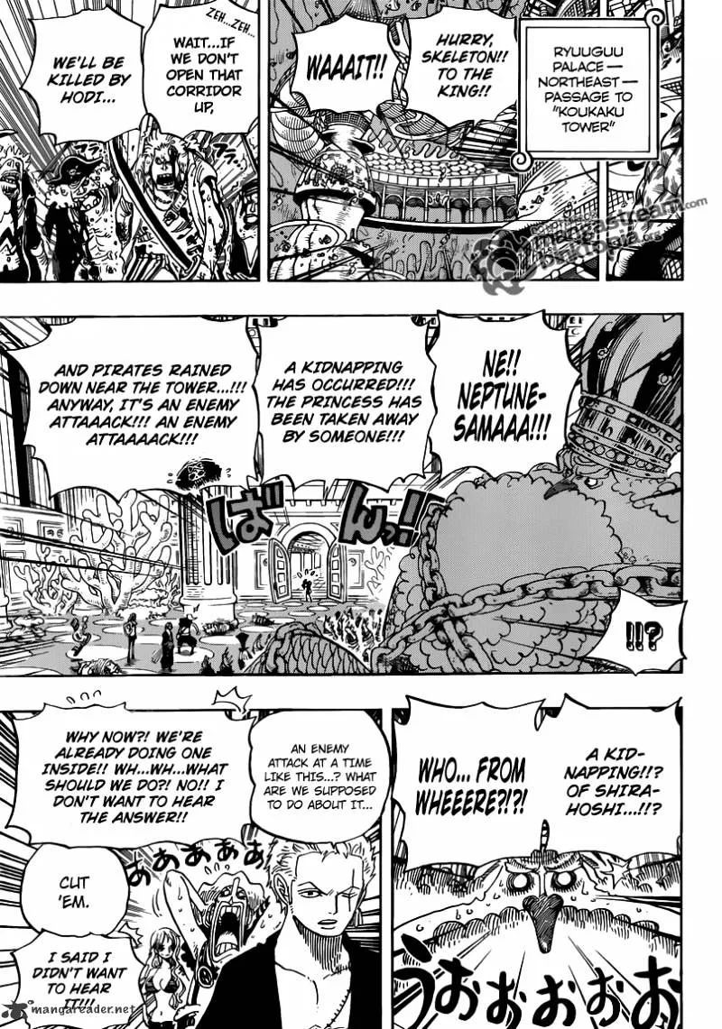 One Piece Chapter 615 page 15