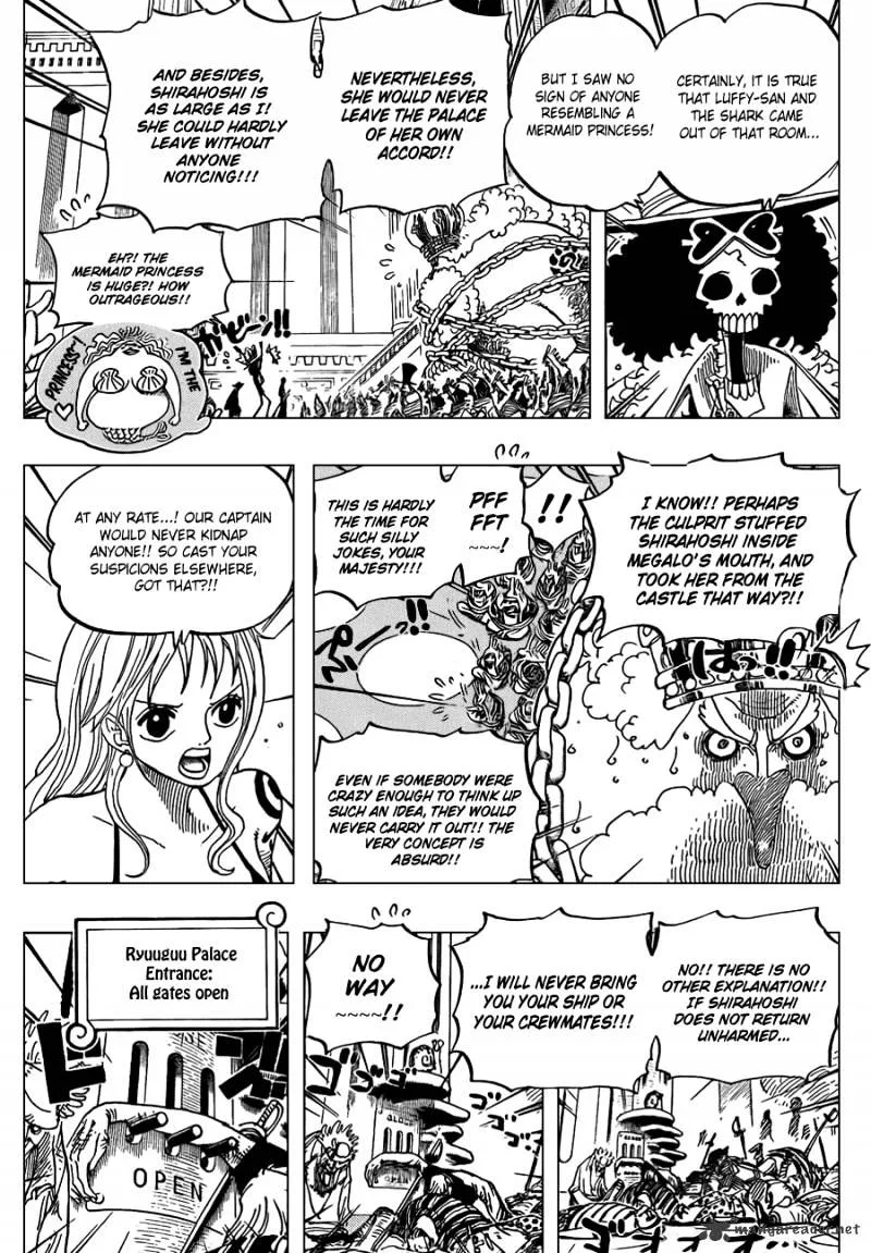 One Piece Chapter 616 page 8