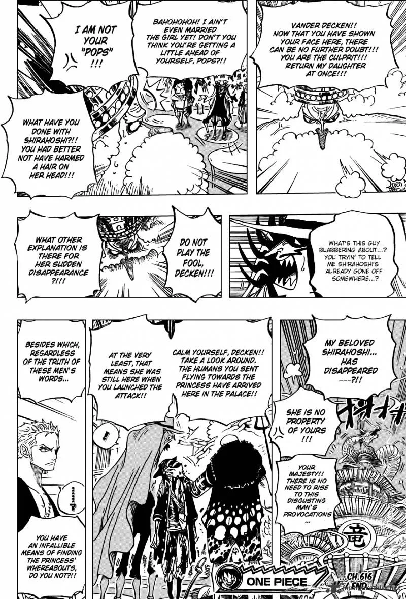 One Piece Chapter 616 page 14