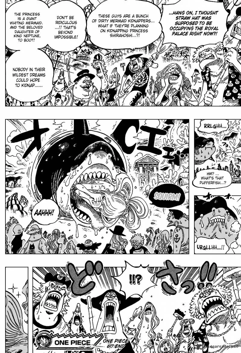 One Piece Chapter 617 page 16