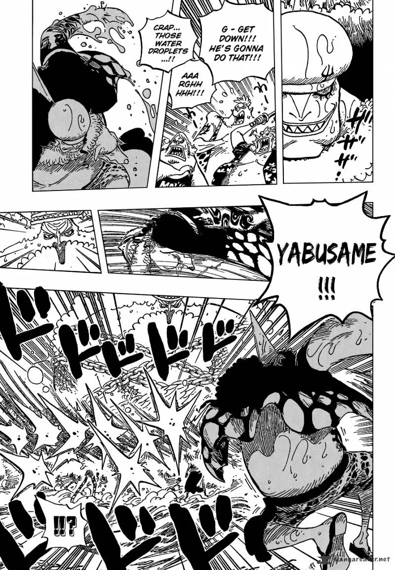 One Piece Chapter 617 page 7