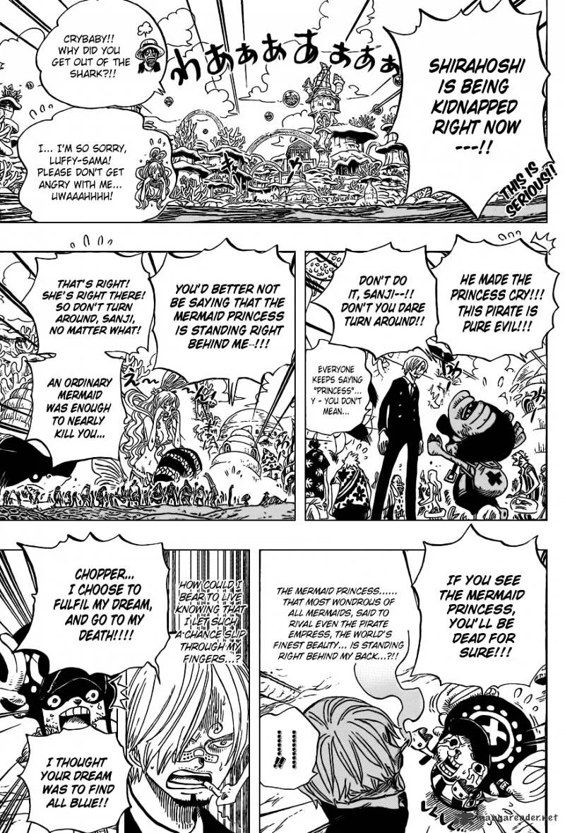 One Piece Chapter 618 page 3