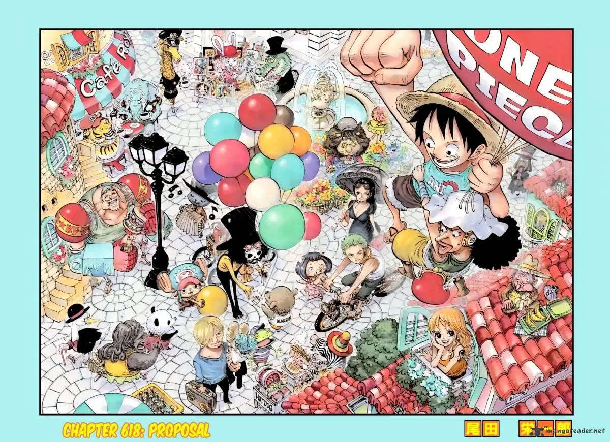 One Piece Chapter 618 page 1