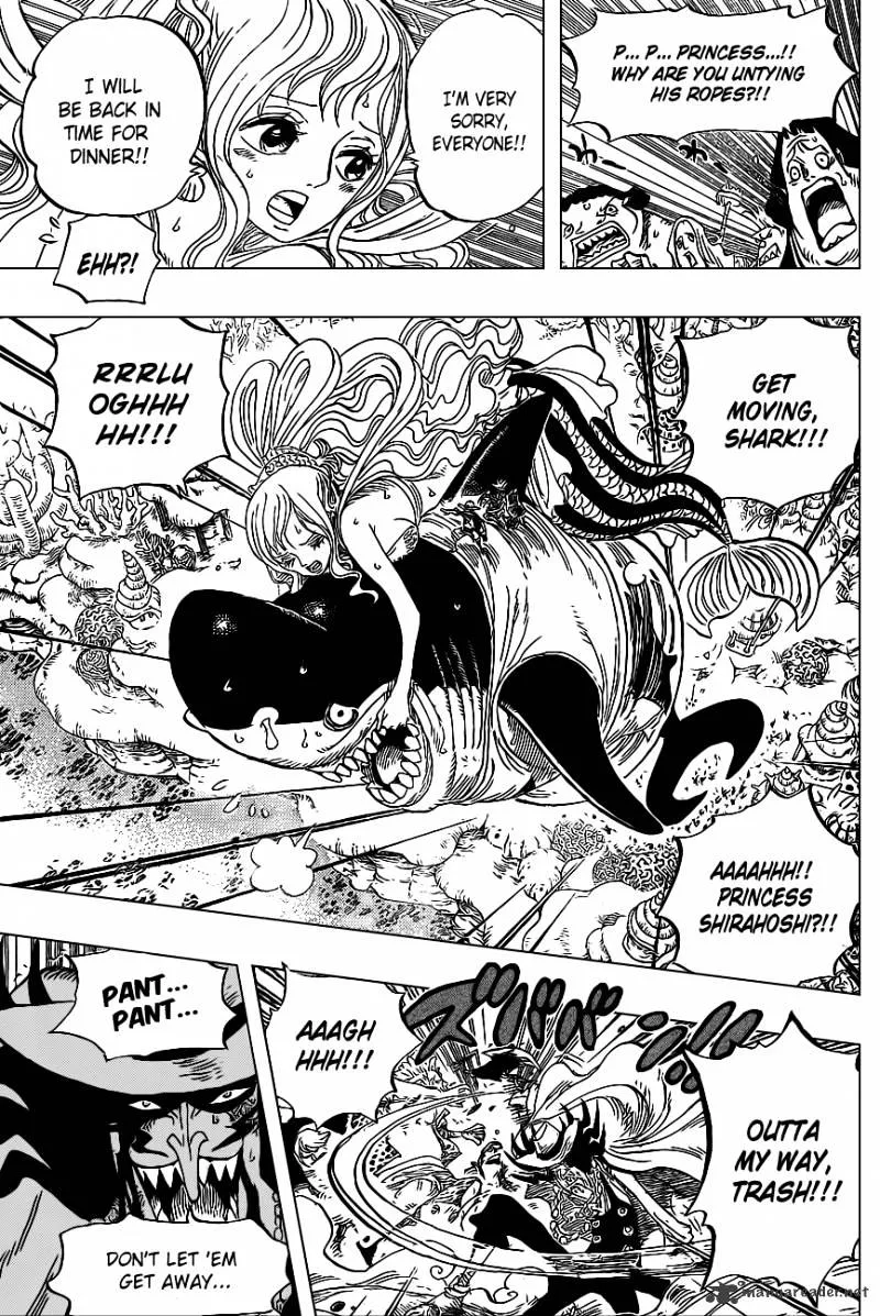 One Piece Chapter 618 page 13