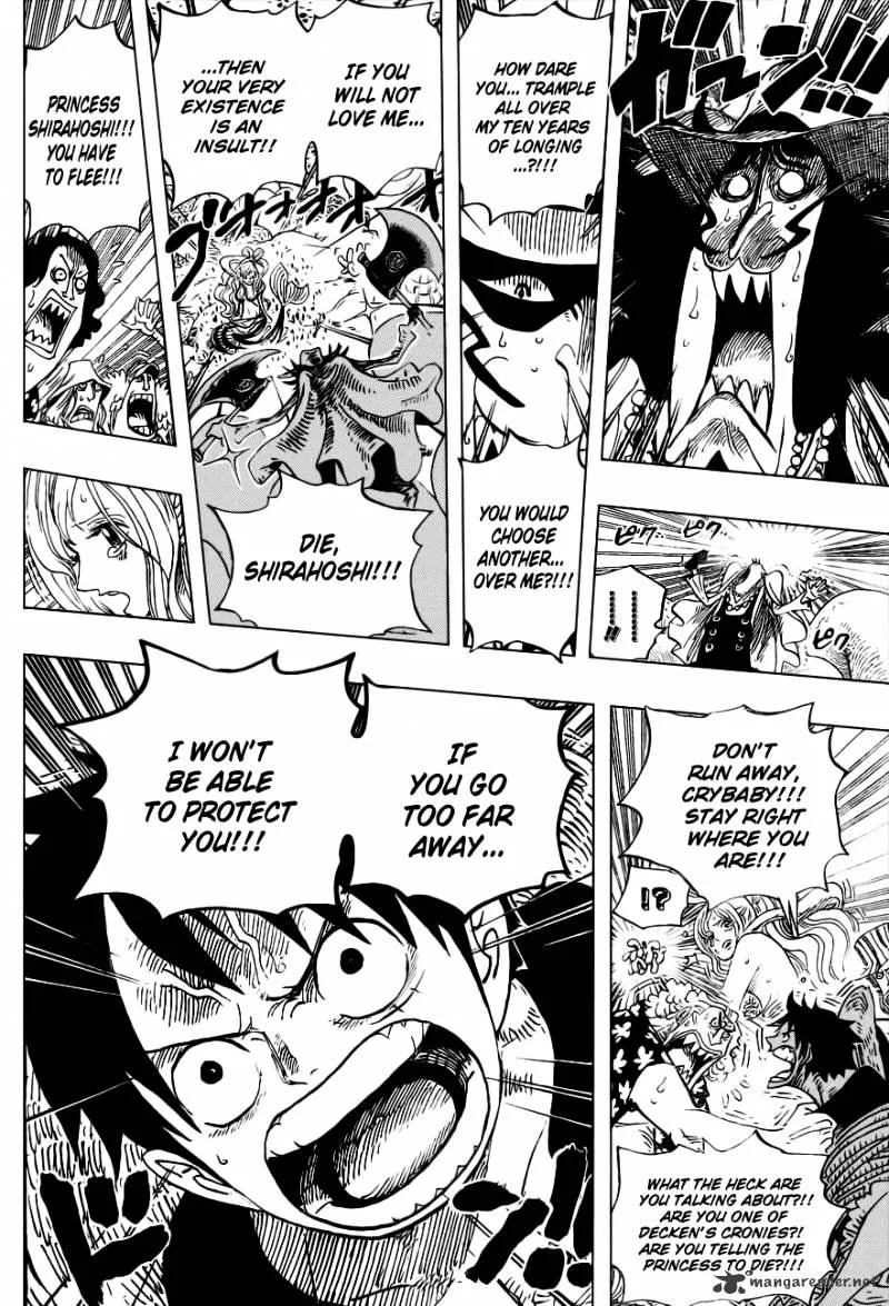 One Piece Chapter 618 page 8