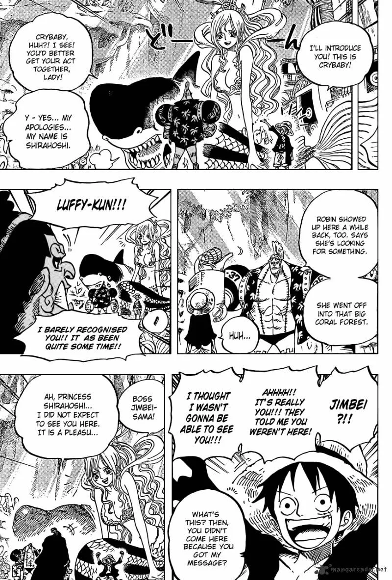 One Piece Chapter 619 page 9