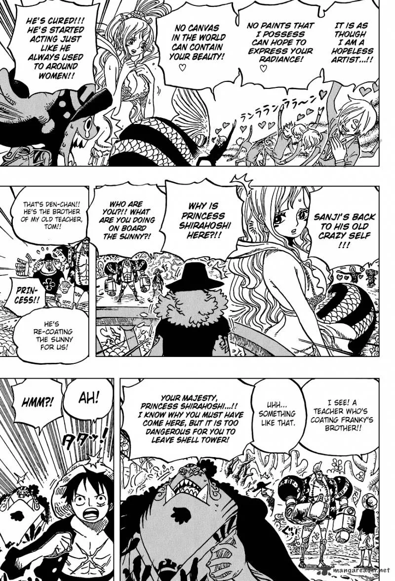 One Piece Chapter 619 page 11