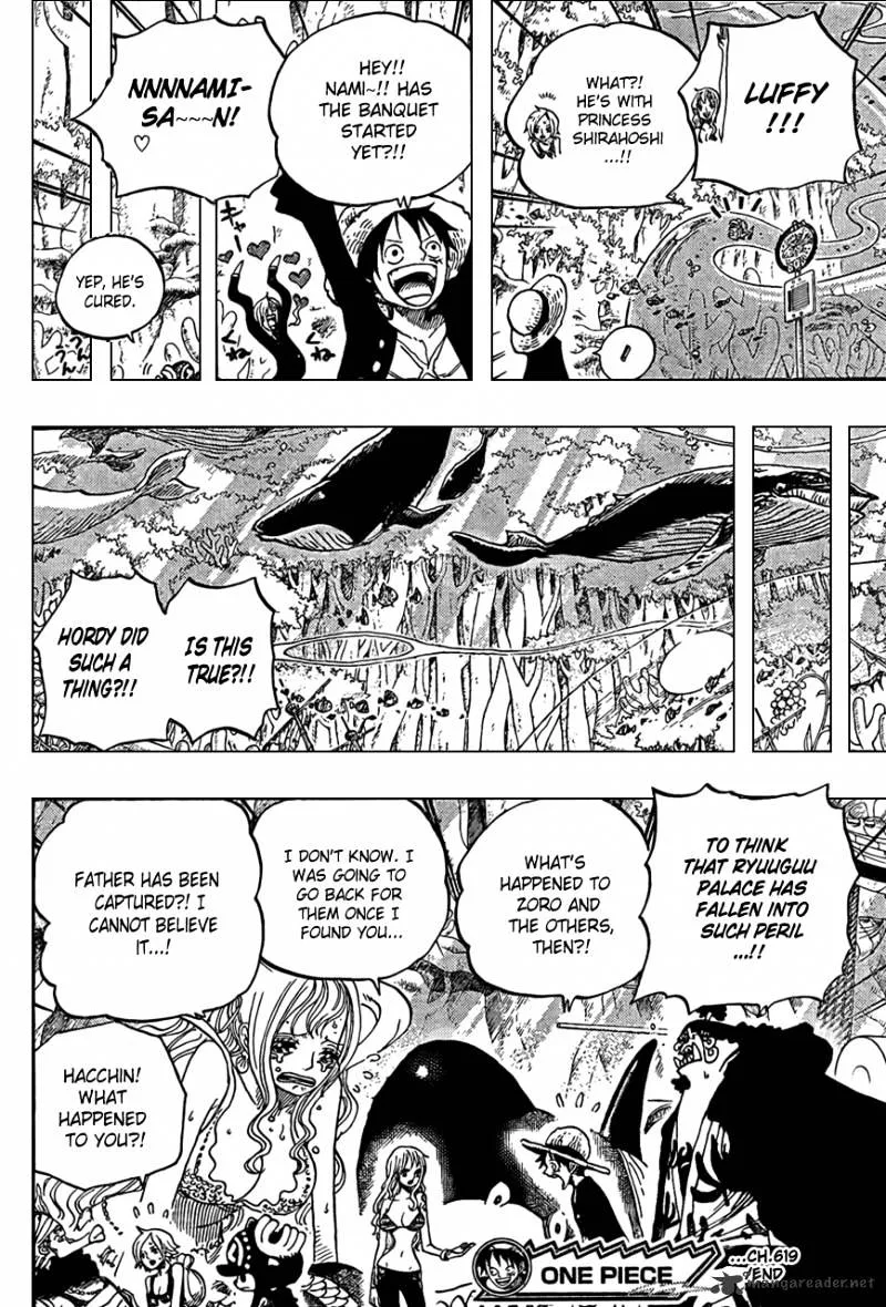 One Piece Chapter 619 page 14